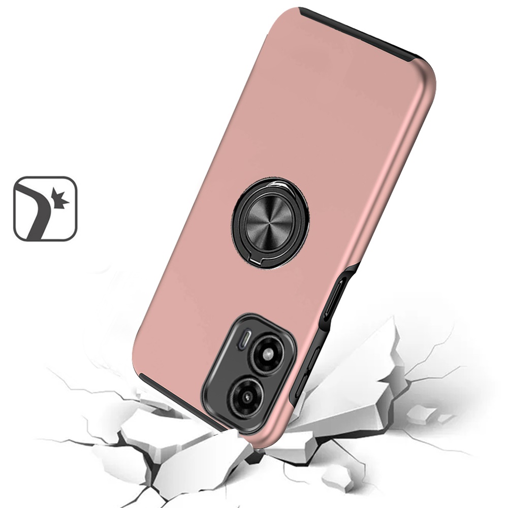 For Apple iPhone 16 Pro Hybrid Slim with Metal Invisible Ring Stand Case Cover - Picture 90 of 91