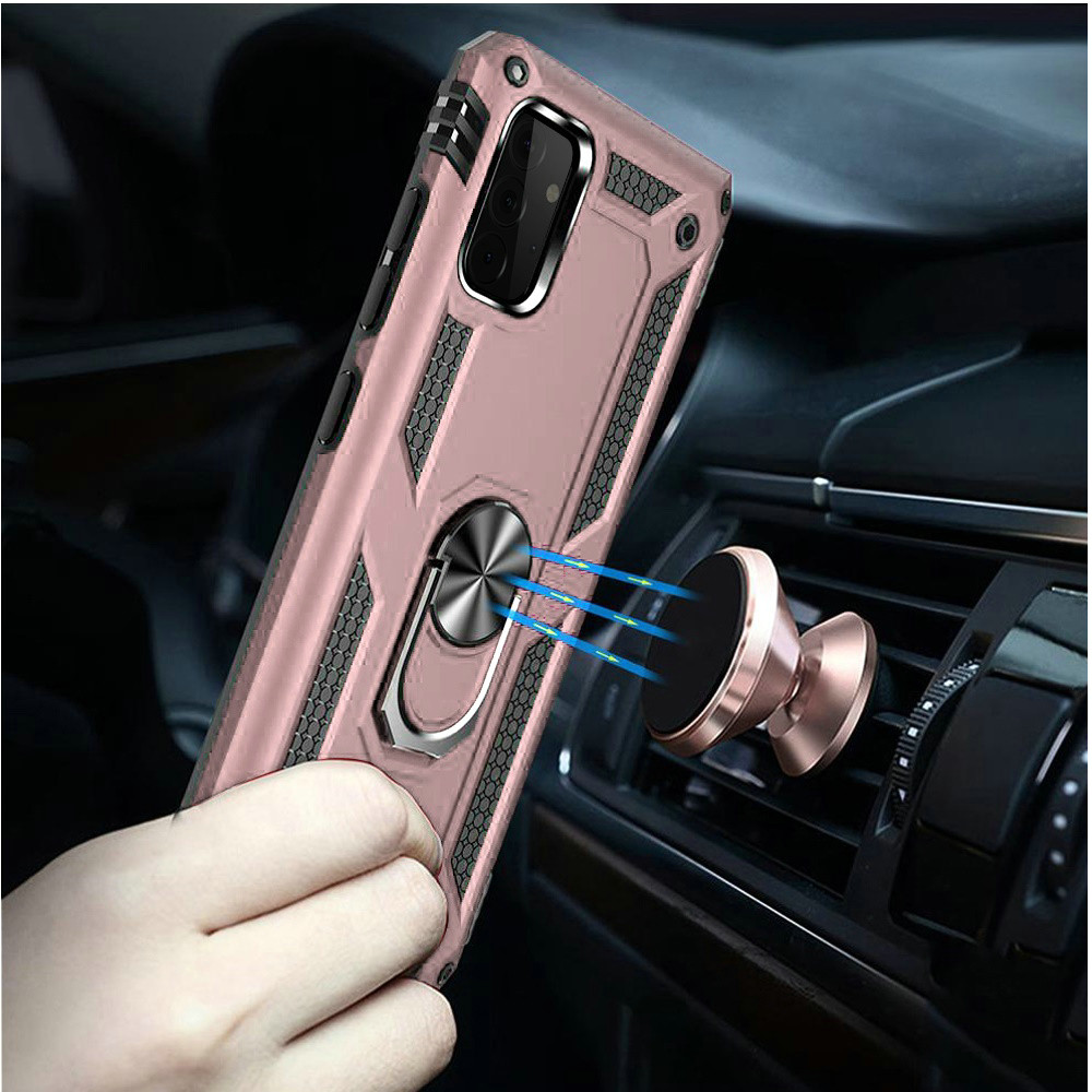 For Apple iPhone 16 Plus Armor Hybrid 360 Rotatable Ring Stand Holder Case Cover - Picture 38 of 48