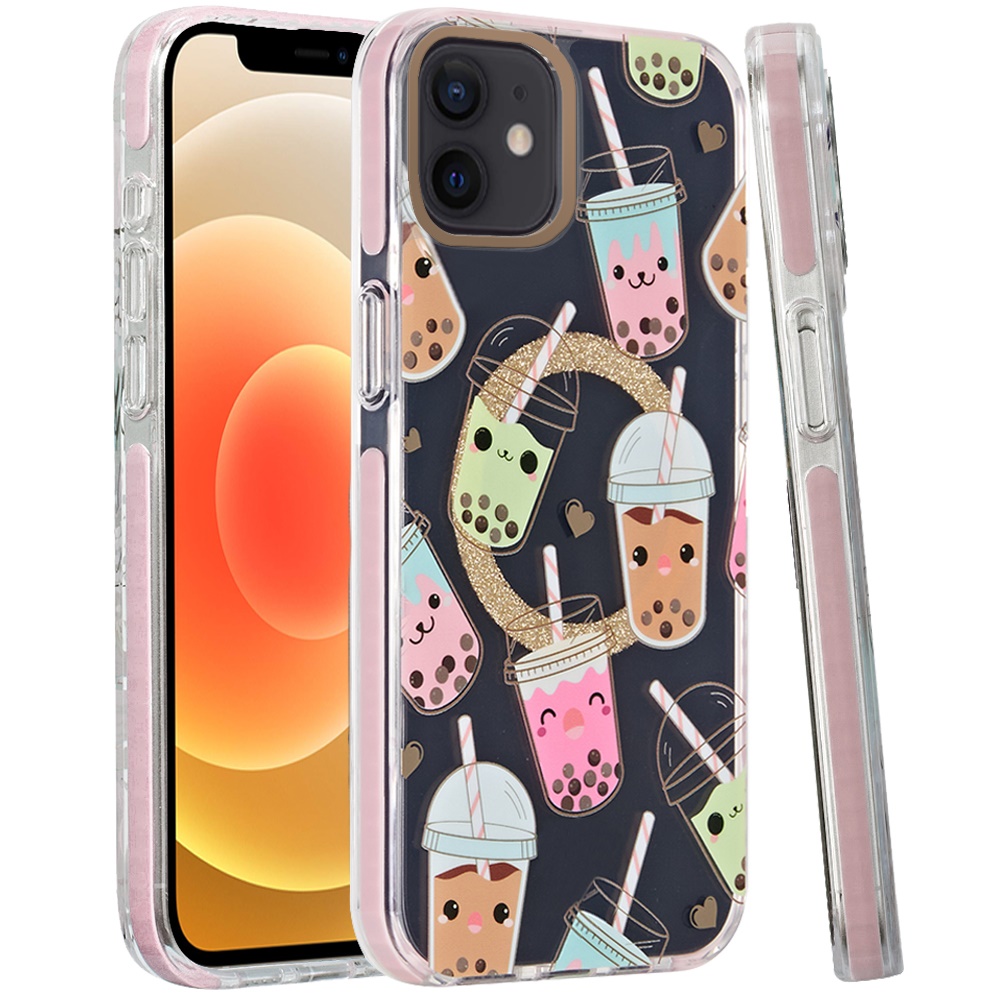 For Apple iPhone 16 Plus Floral Design Hybrid Compatible with Magsafe Case Cover - Picture 21 of 95