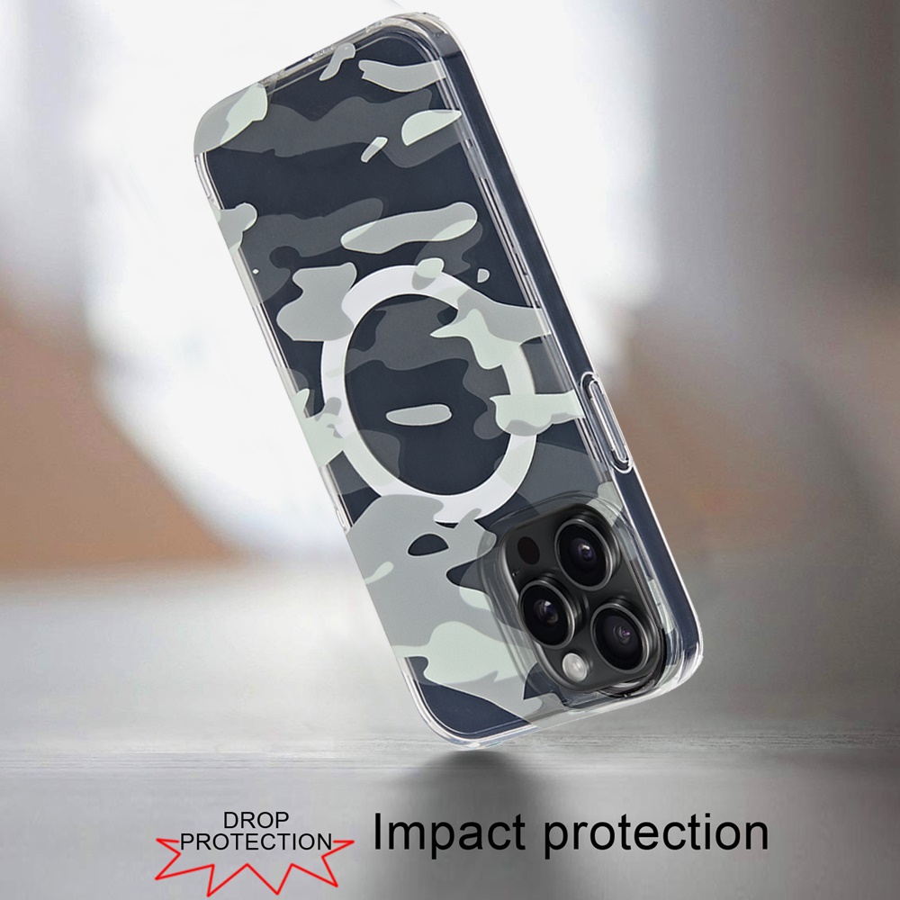 For Apple iPhone 16 Plus Floral Design Hybrid Compatible with Magsafe Case Cover - Picture 59 of 95
