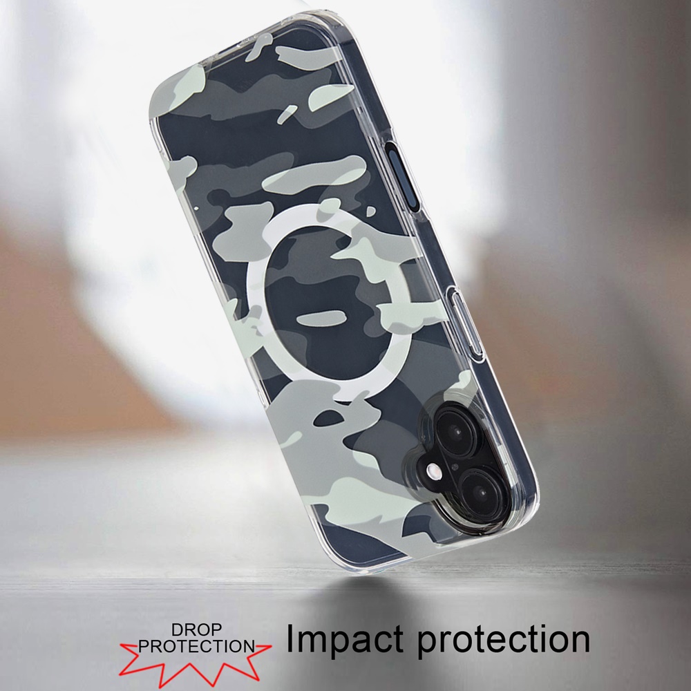 For Apple iPhone 16 Plus Floral Design Hybrid Compatible with Magsafe Case Cover - Picture 64 of 95