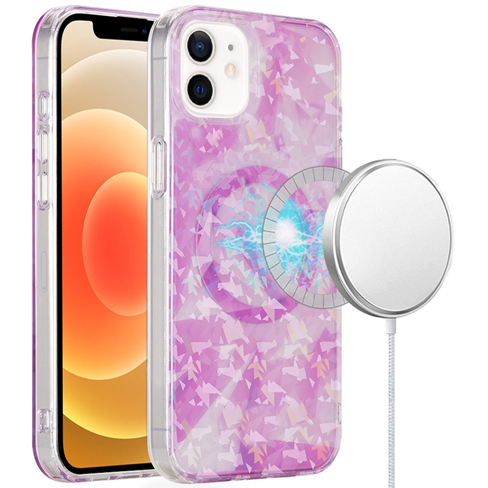 For Apple iPhone 16 Plus Floral Design Hybrid Compatible with Magsafe Case Cover - Picture 76 of 95