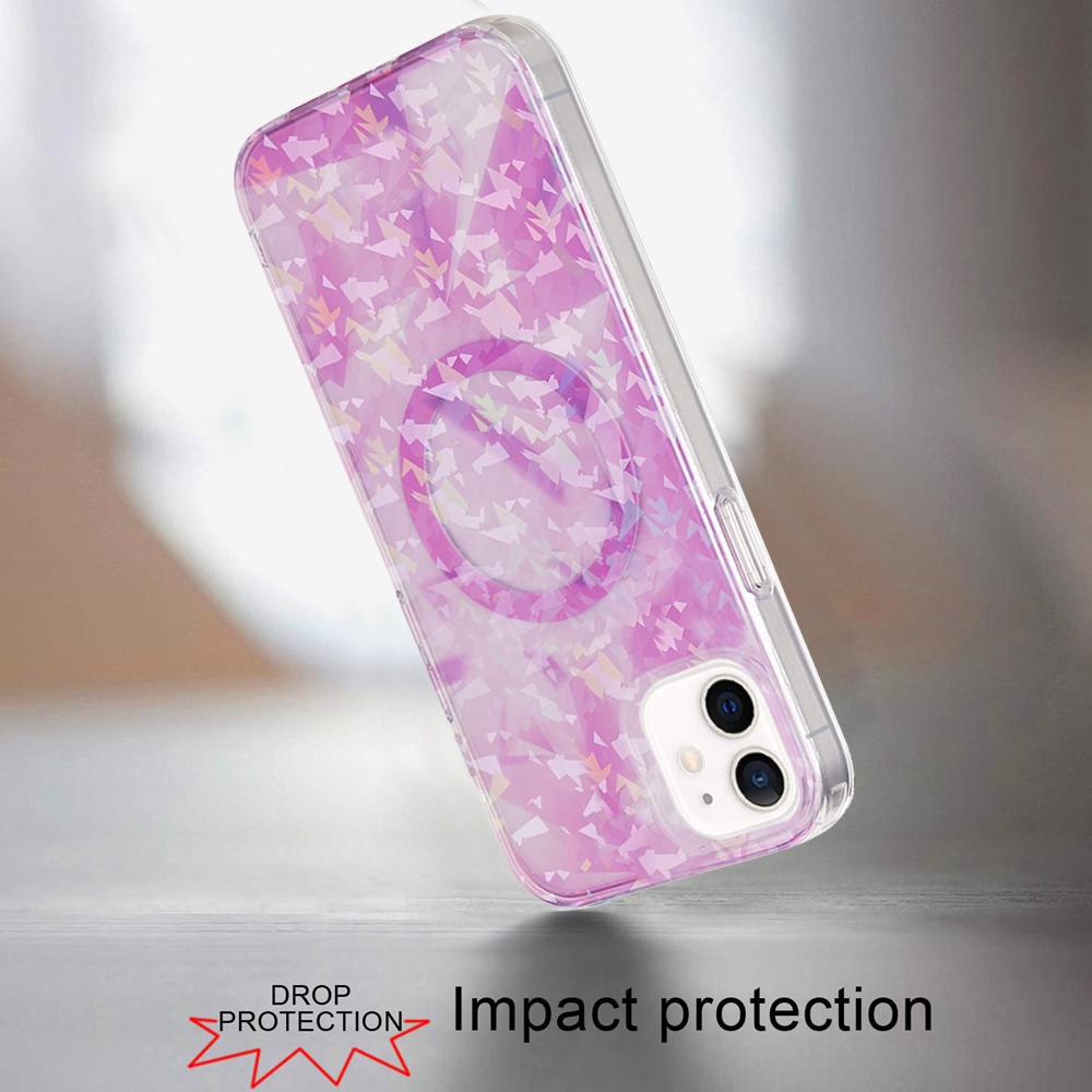 For Apple iPhone 16 Plus Floral Design Hybrid Compatible with Magsafe Case Cover - Picture 78 of 95