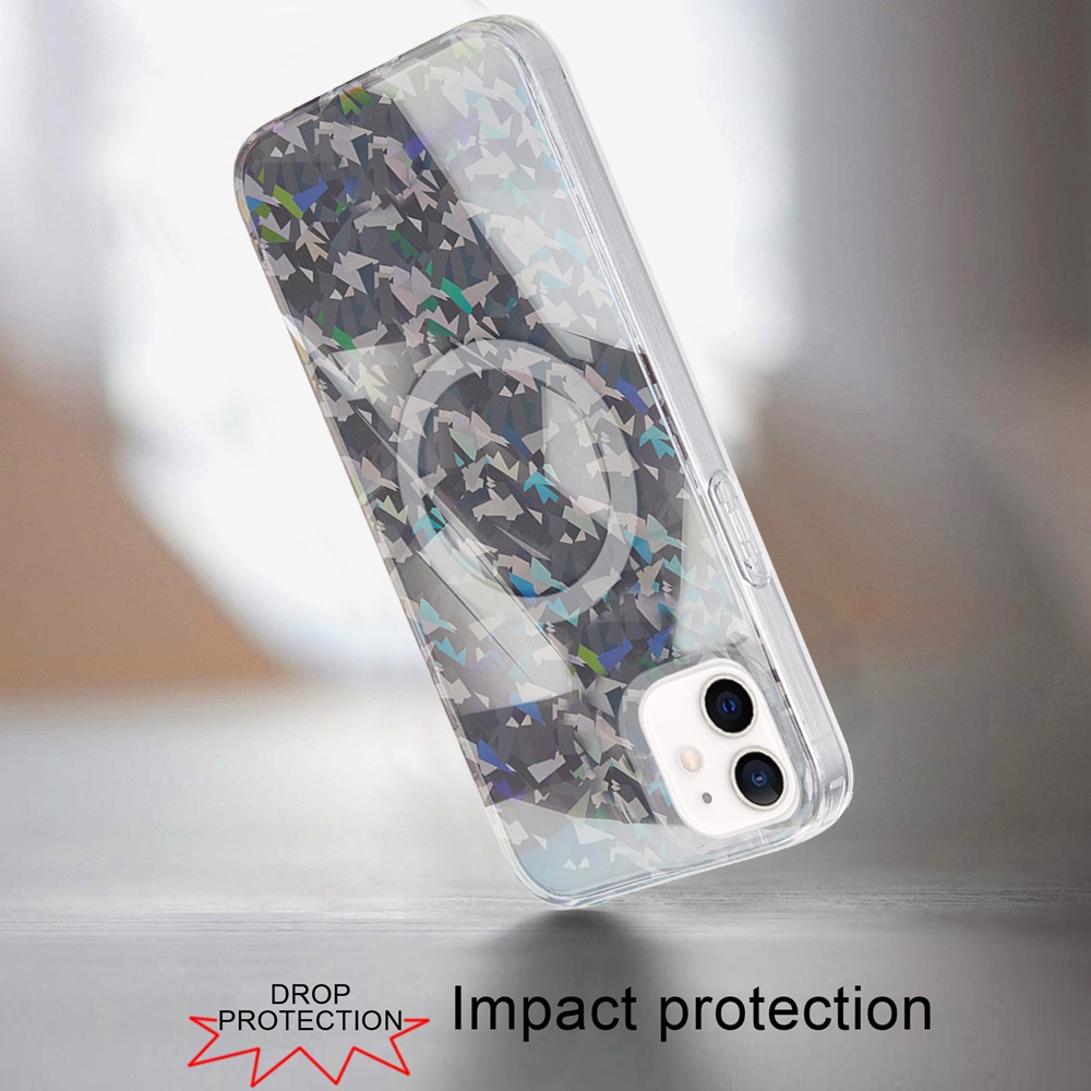 For Apple iPhone 16 Plus Floral Design Hybrid Compatible with Magsafe Case Cover - Picture 93 of 95