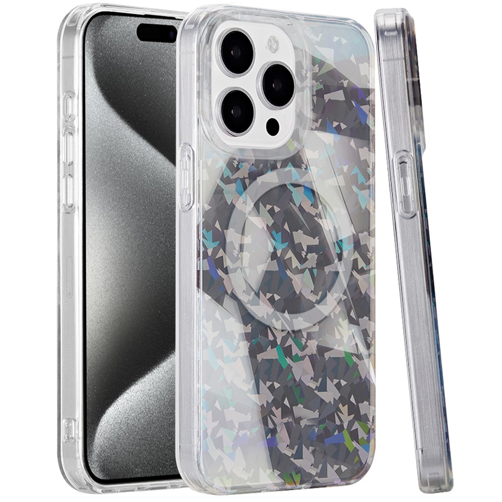 For Apple iPhone 16 Plus Floral Design Hybrid Compatible with Magsafe Case Cover - Picture 88 of 95