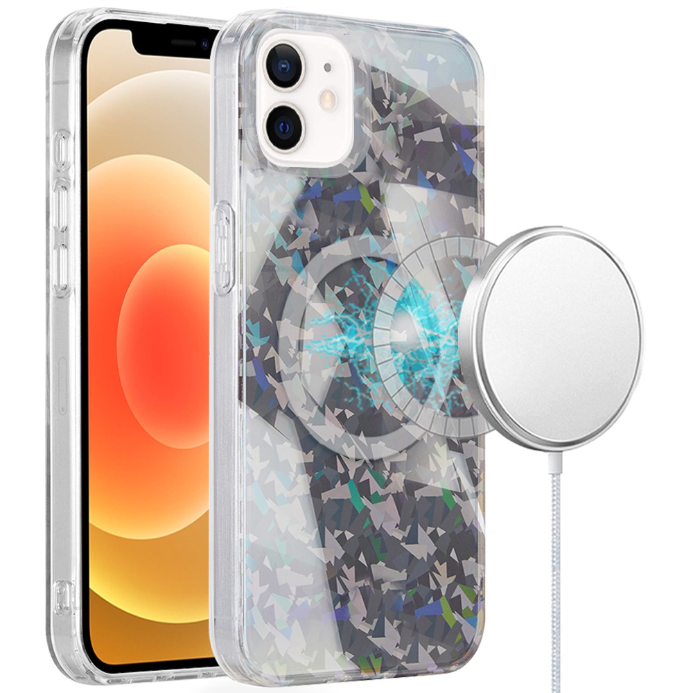 For Apple iPhone 16 Plus Floral Design Hybrid Compatible with Magsafe Case Cover - Picture 91 of 95