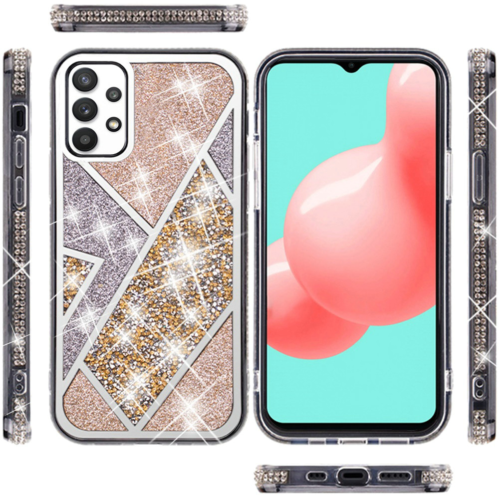 For Apple iPhone 8 Plus/7 Plus/6 6S Plus Glitter Bling Fancy Rugged Case Cover - Picture 16 of 33