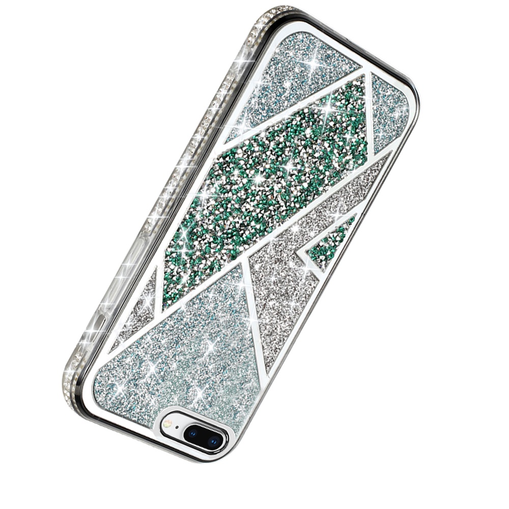 For Apple iPhone 8 Plus/7 Plus/6 6S Plus Glitter Bling Fancy Rugged Case Cover - Picture 21 of 33