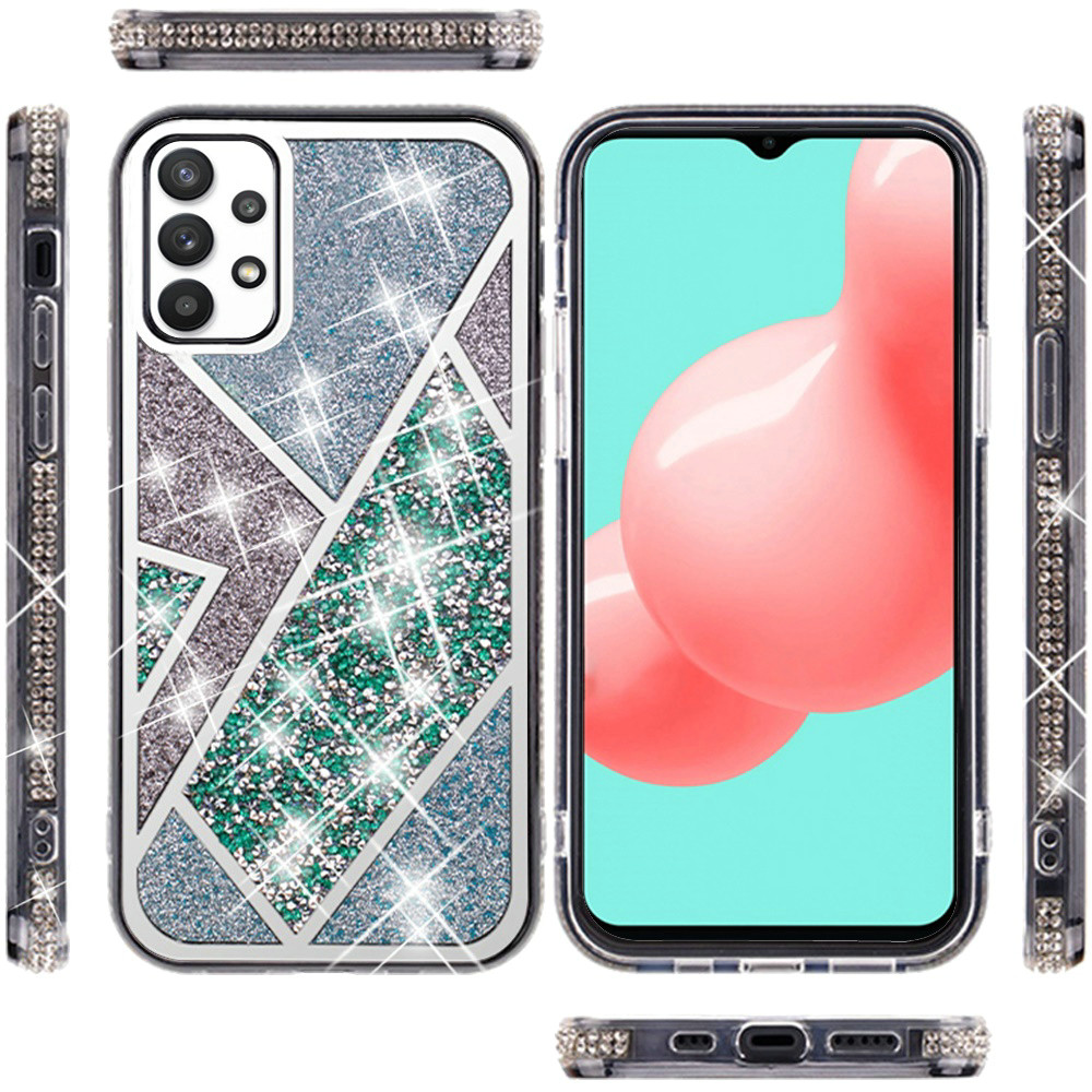For Apple iPhone 8 Plus/7 Plus/6 6S Plus Glitter Bling Fancy Rugged Case Cover - Picture 24 of 33