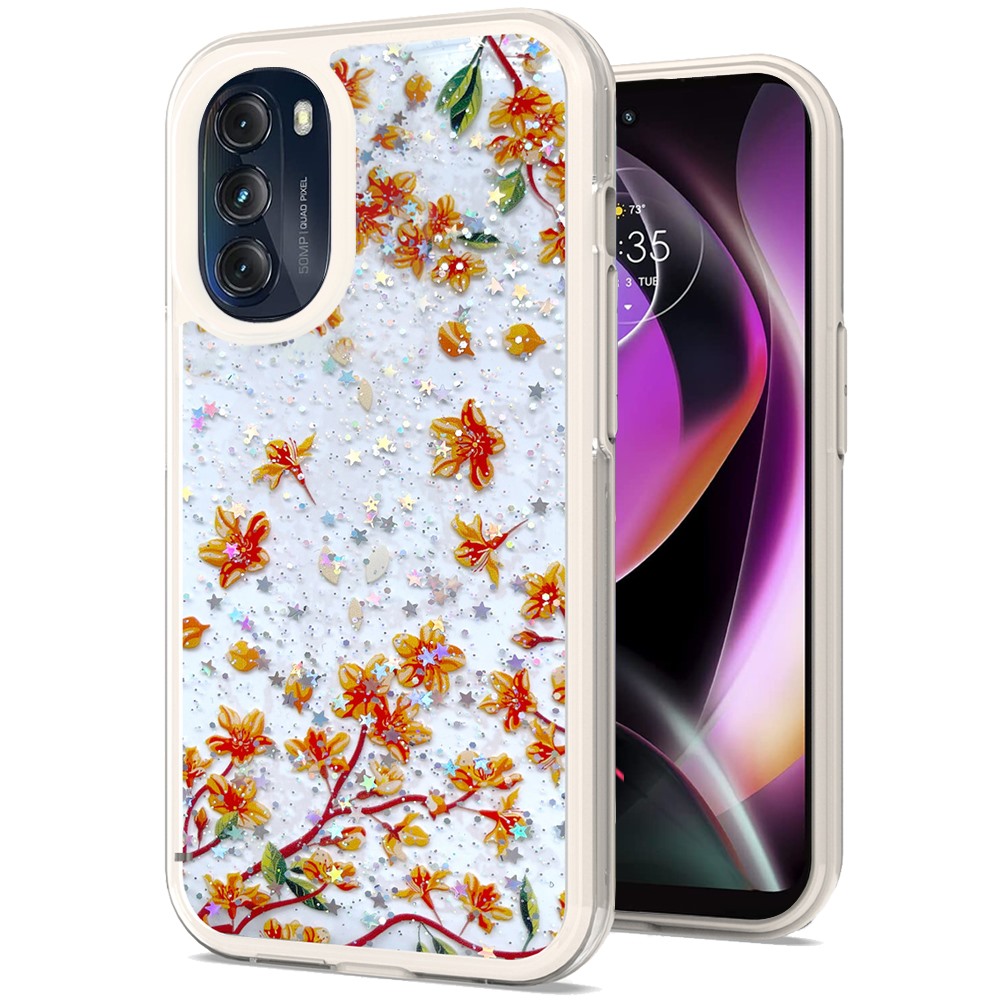 For Apple iPhone SE 3 (2022) SE 2nd/8/7 Spring Flowers Design Frame Case Cover - Picture 11 of 43