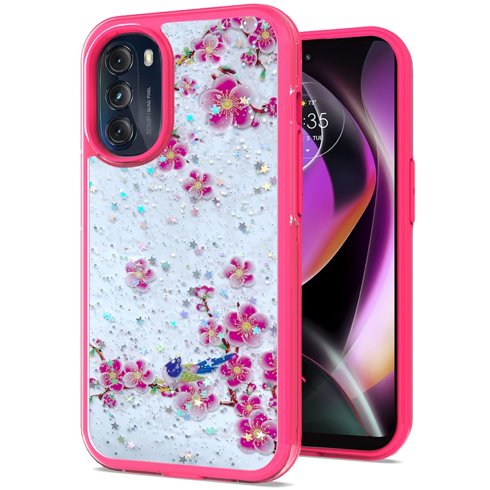 For Apple iPhone SE 3 (2022) SE 2nd/8/7 Spring Flowers Design Frame Case Cover - Picture 17 of 43