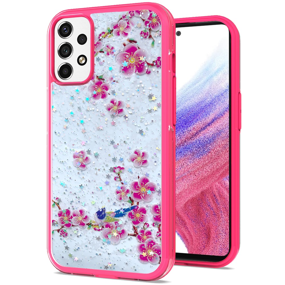 For Apple iPhone SE 3 (2022) SE 2nd/8/7 Spring Flowers Design Frame Case Cover - Picture 18 of 43
