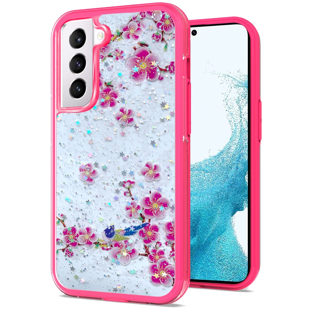 For Apple iPhone SE 3 (2022) SE 2nd/8/7 Spring Flowers Design Frame Case Cover - Picture 19 of 43