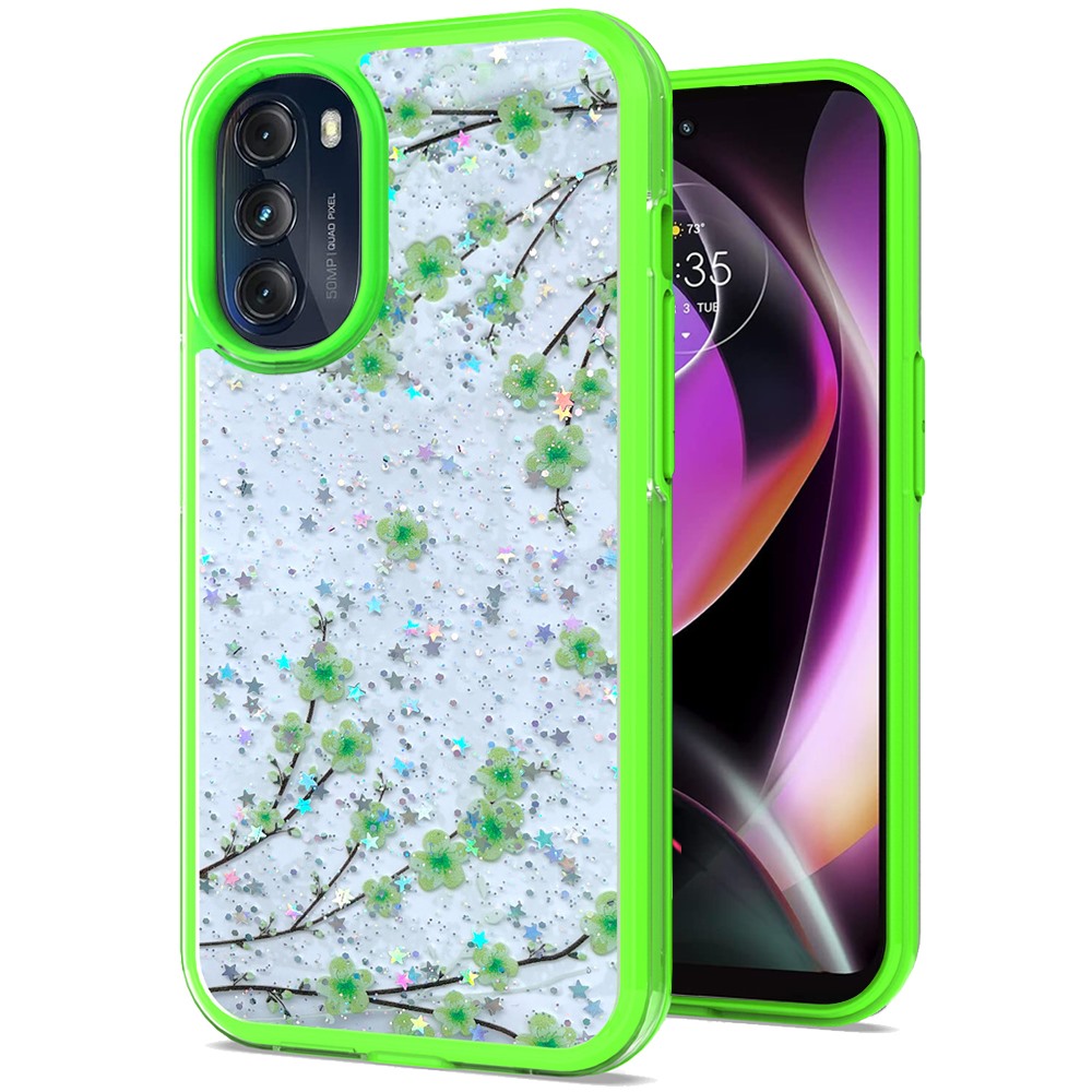 For Apple iPhone SE 3 (2022) SE 2nd/8/7 Spring Flowers Design Frame Case Cover - Picture 23 of 43