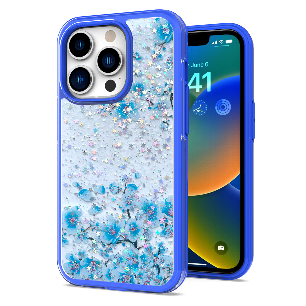 For Apple iPhone SE 3 (2022) SE 2nd/8/7 Spring Flowers Design Frame Case Cover - Picture 26 of 43