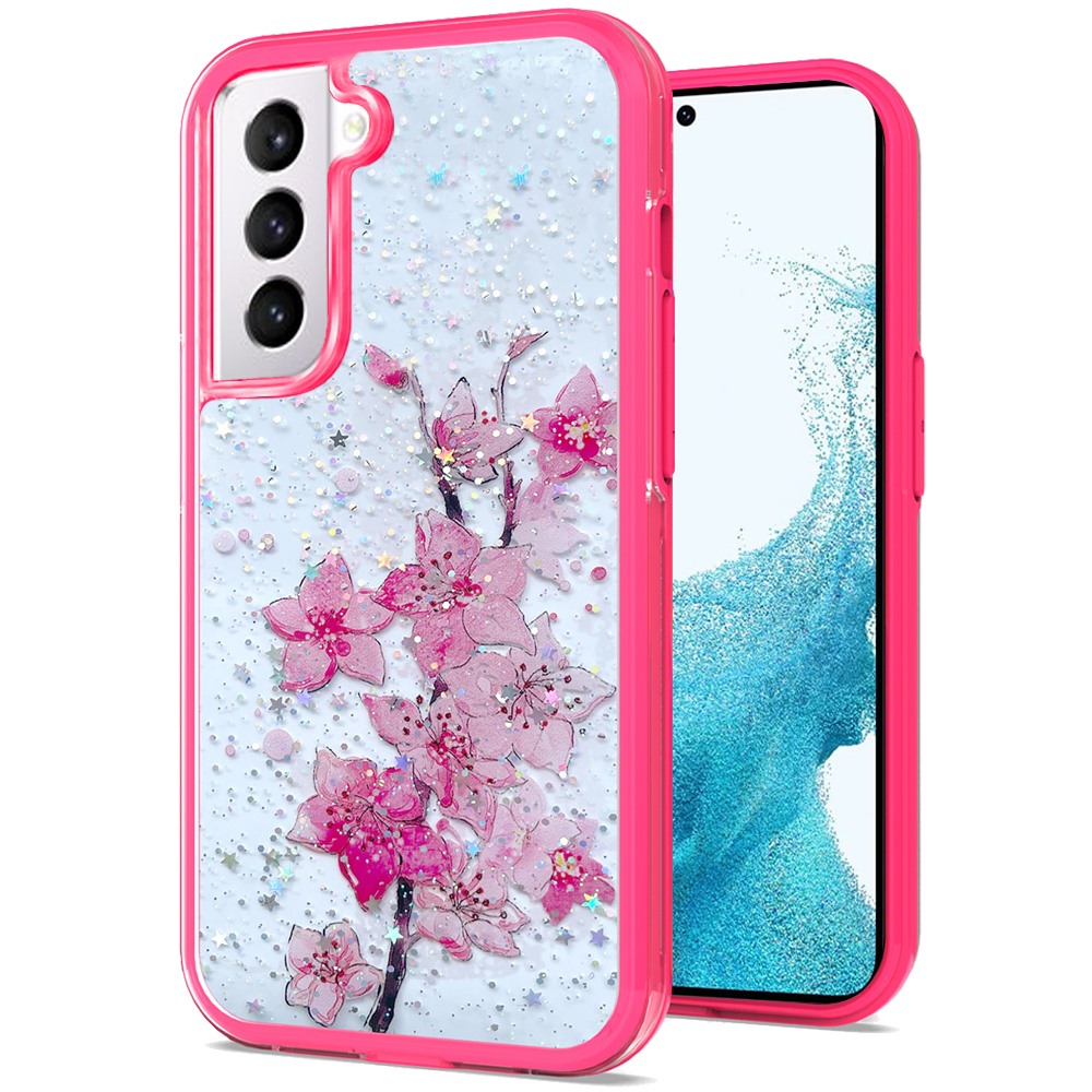 For Apple iPhone SE 3 (2022) SE 2nd/8/7 Spring Flowers Design Frame Case Cover - Picture 37 of 43