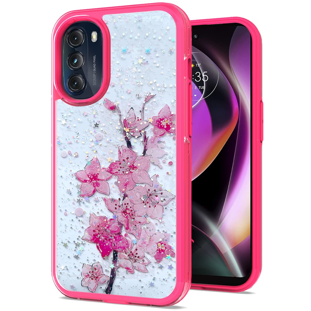 For Apple iPhone SE 3 (2022) SE 2nd/8/7 Spring Flowers Design Frame Case Cover - Picture 35 of 43