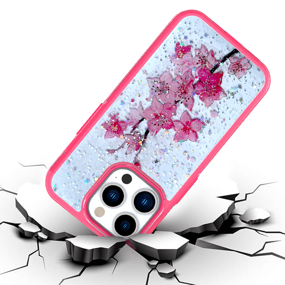 For Apple iPhone SE 3 (2022) SE 2nd/8/7 Spring Flowers Design Frame Case Cover - Picture 33 of 43