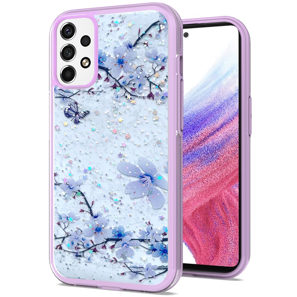 For Apple iPhone SE 3 (2022) SE 2nd/8/7 Spring Flowers Design Frame Case Cover - Picture 42 of 43