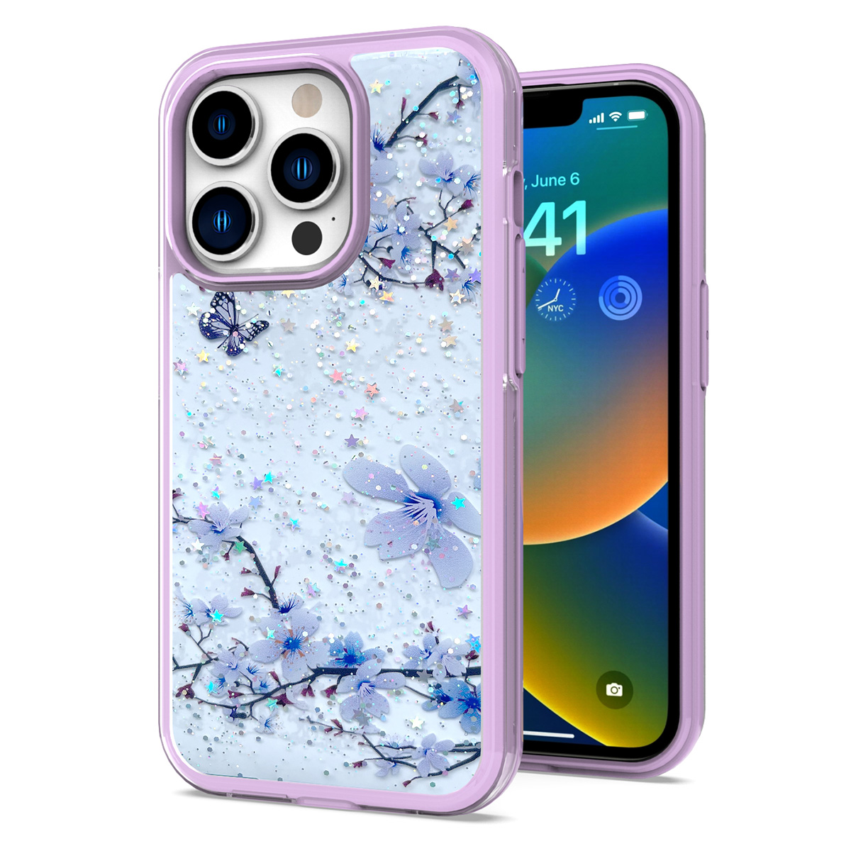 For Apple iPhone SE 3 (2022) SE 2nd/8/7 Spring Flowers Design Frame Case Cover - Picture 38 of 43