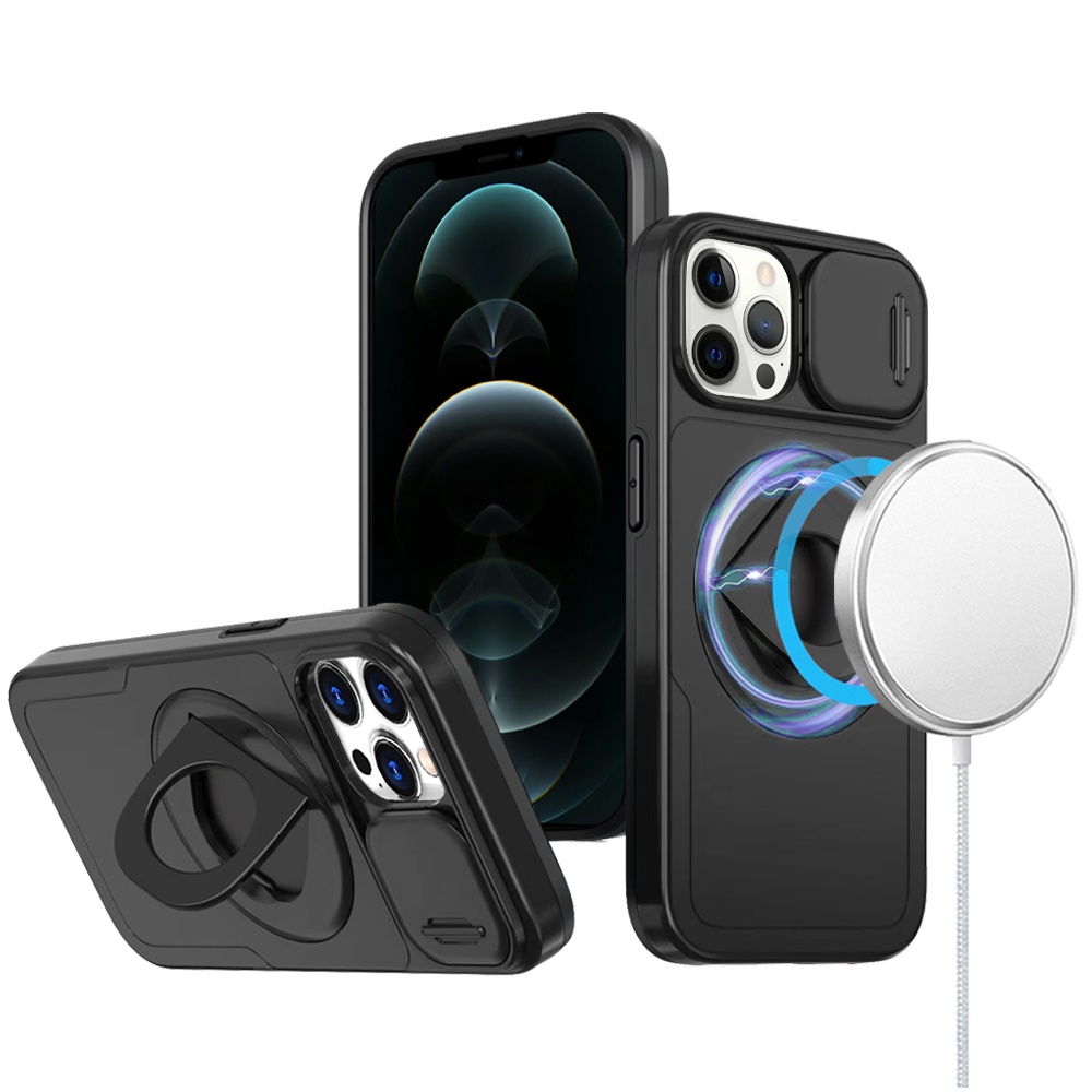 Für Apple iPhone SE 3 (2022)/8/7 Kamera MagSafe Kompatibel Ring Ständer Case Hülle - Bild 16 von 41