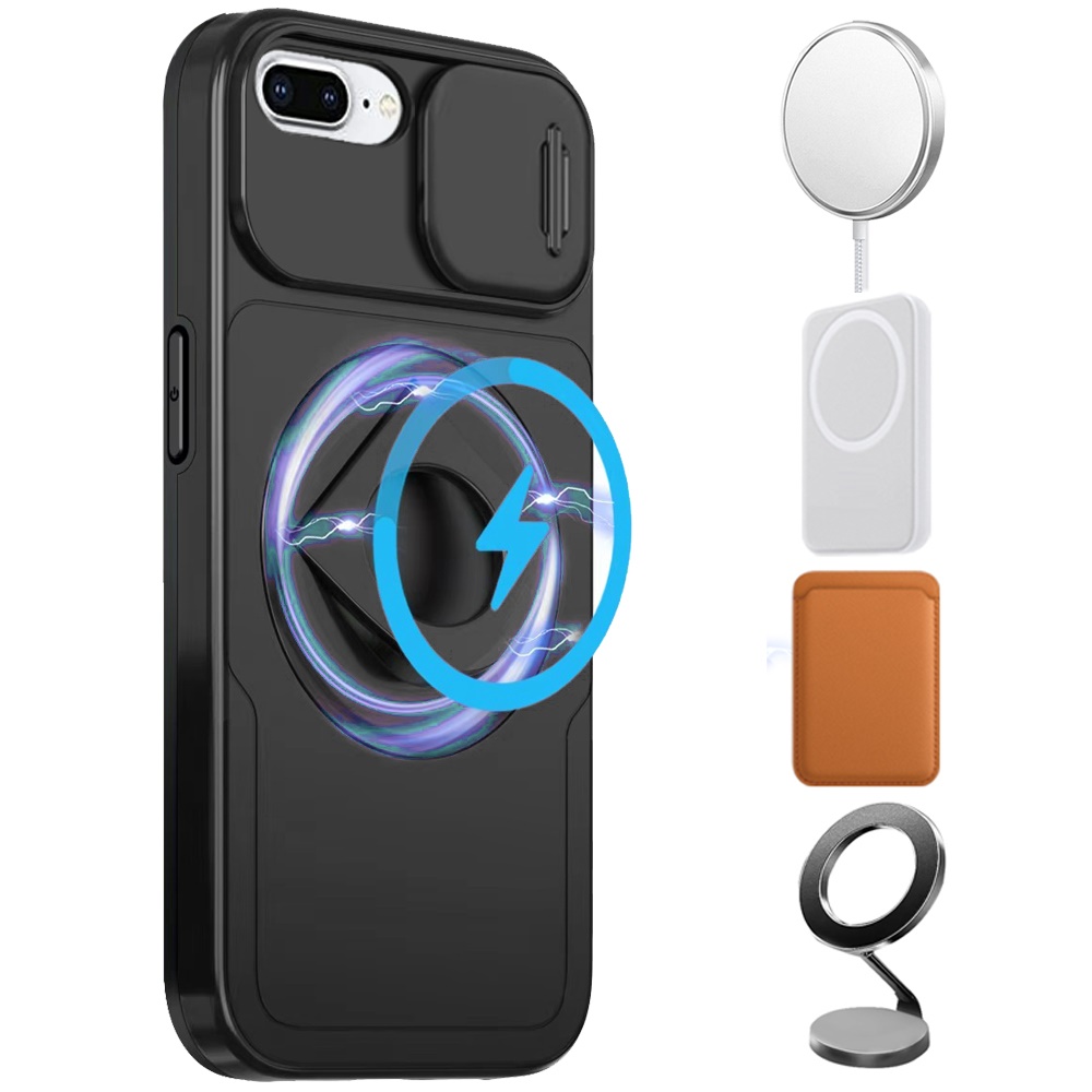 Für Apple iPhone SE 3 (2022)/8/7 Kamera MagSafe Kompatibel Ring Ständer Case Hülle - Bild 13 von 41