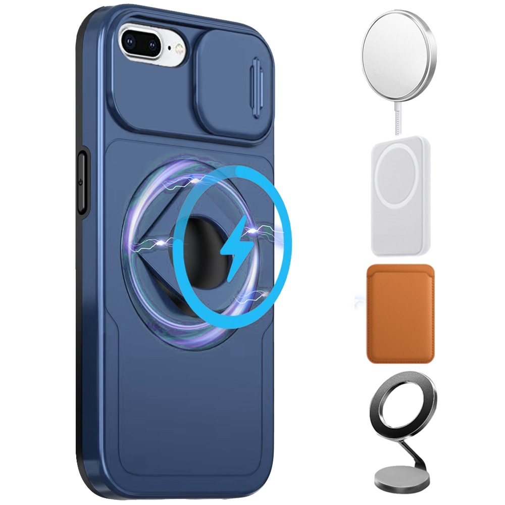 Für Apple iPhone SE 3 (2022)/8/7 Kamera MagSafe Kompatibel Ring Ständer Case Hülle - Bild 33 von 41