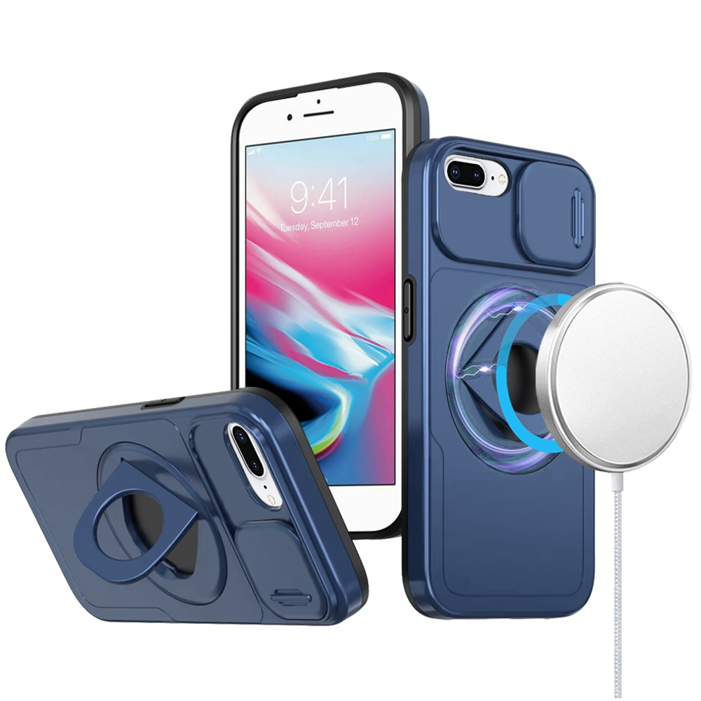 Für Apple iPhone SE 3 (2022)/8/7 Kamera MagSafe Kompatibel Ring Ständer Case Hülle - Bild 32 von 41