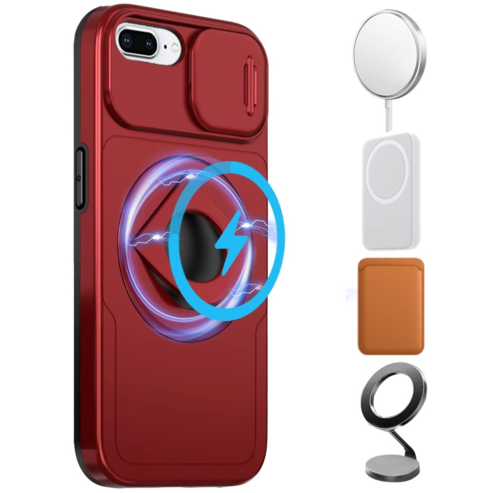 Für Apple iPhone SE 3 (2022)/8/7 Kamera MagSafe Kompatibel Ring Ständer Case Hülle - Bild 23 von 41