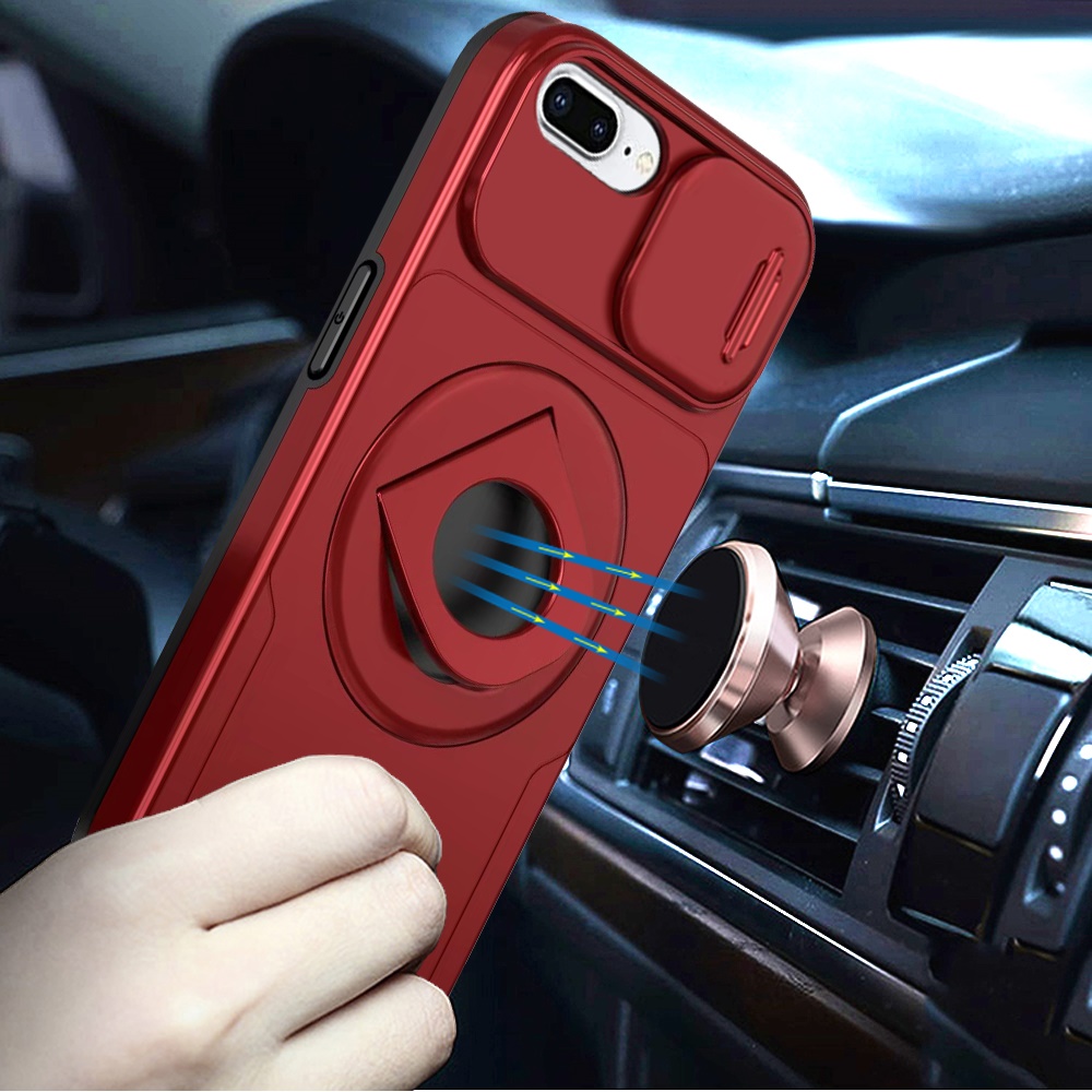 Für Apple iPhone SE 3 (2022)/8/7 Kamera MagSafe Kompatibel Ring Ständer Case Hülle - Bild 24 von 41