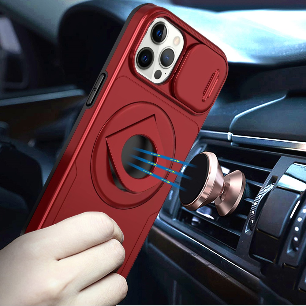 Für Apple iPhone SE 3 (2022)/8/7 Kamera MagSafe Kompatibel Ring Ständer Case Hülle - Bild 27 von 41