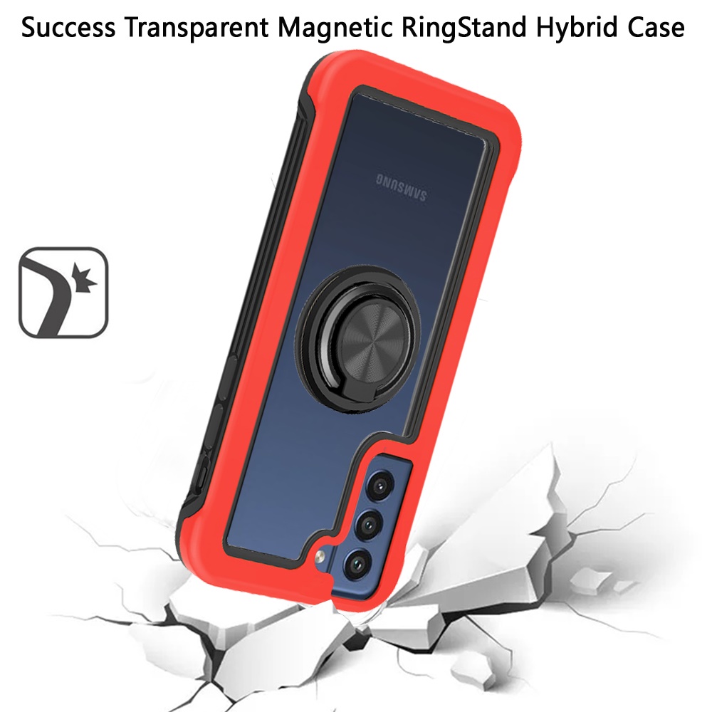 For Apple iPhone SE 3 (2022) SE/8/7 Clear Ring Stand Hybrid Kickstand Case Cover - Picture 28 of 29