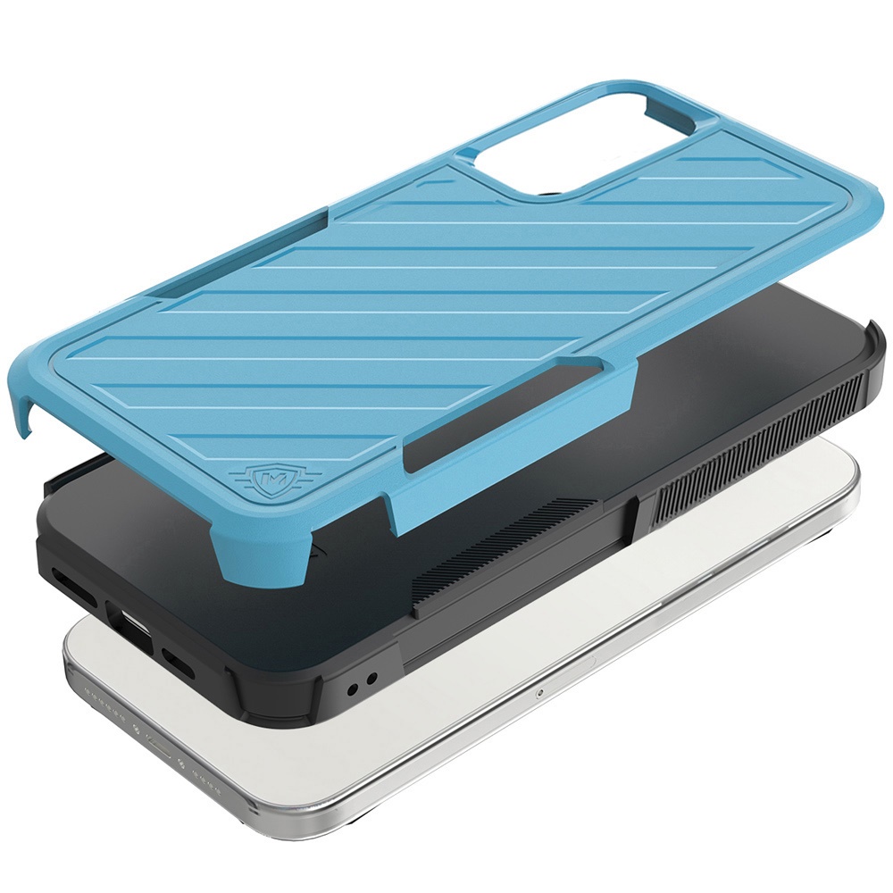 For Apple iPhone SE 4 Hybrid lined shockproof Rugged 2in1 Textured Case Cover - Picture 18 of 44