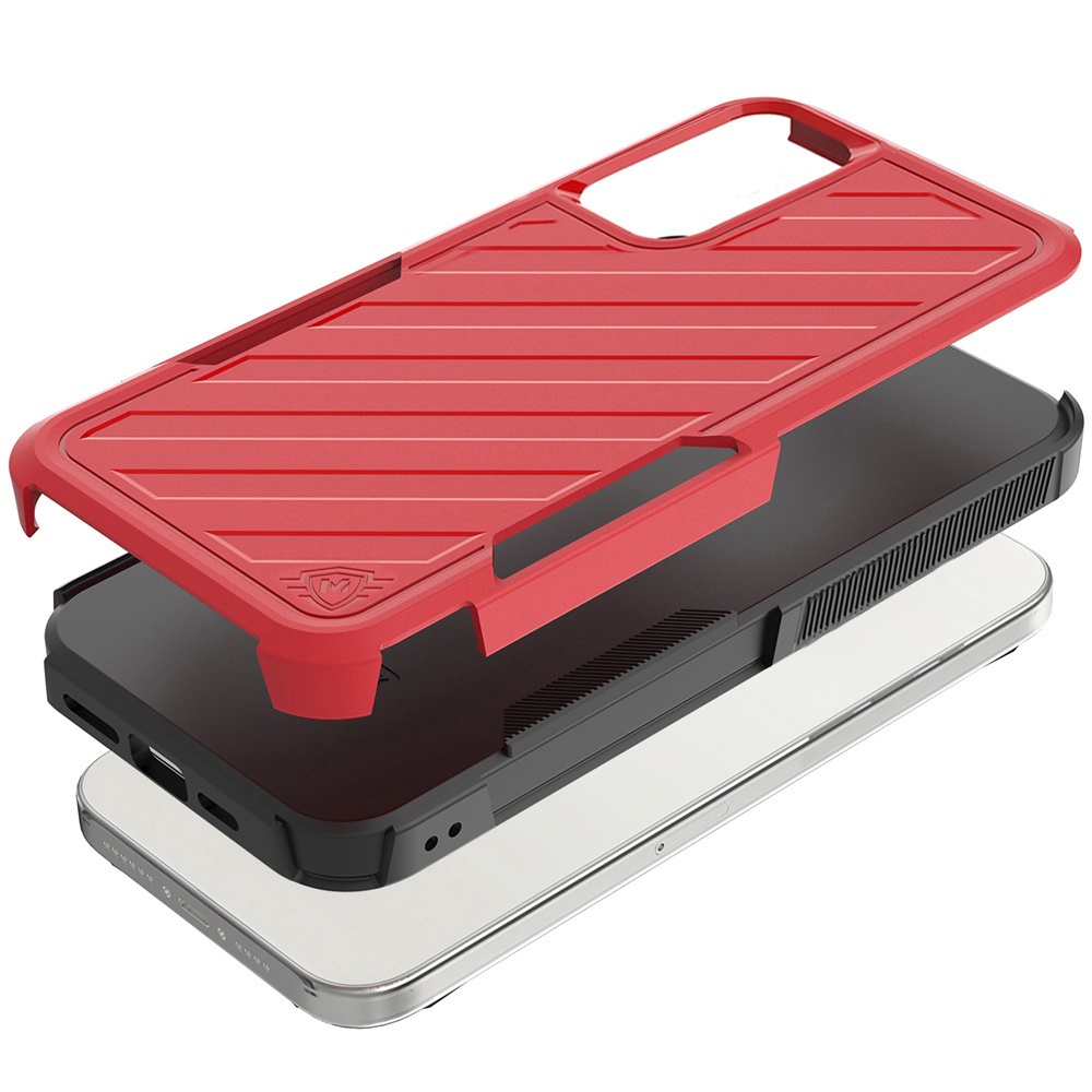 For Apple iPhone SE 4 Hybrid lined shockproof Rugged 2in1 Textured Case Cover - Picture 28 of 44