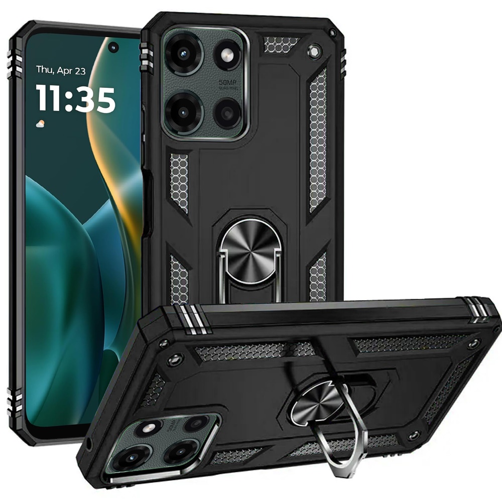 Für Motorola Moto G Stylus 5G 2025 Armor Hybrid 360 Ring Ständer Halter Hülle Cover - Bild 11 von 72