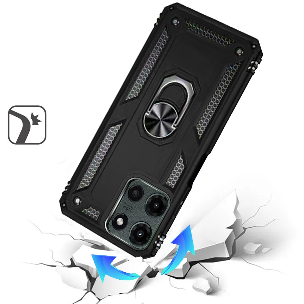 Für Motorola Moto G Stylus 5G 2025 Armor Hybrid 360 Ring Ständer Halter Hülle Cover - Bild 13 von 72