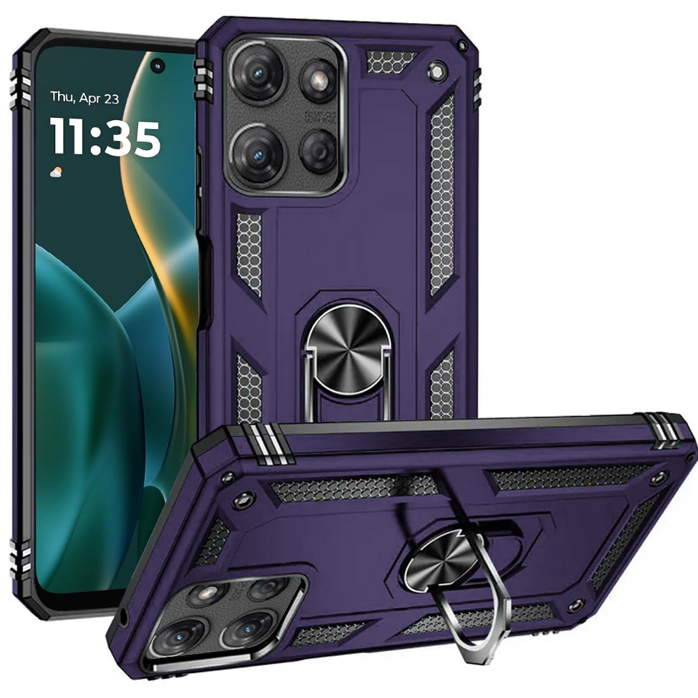 Für Motorola Moto G Stylus 5G 2025 Armor Hybrid 360 Ring Ständer Halter Hülle Cover - Bild 42 von 72