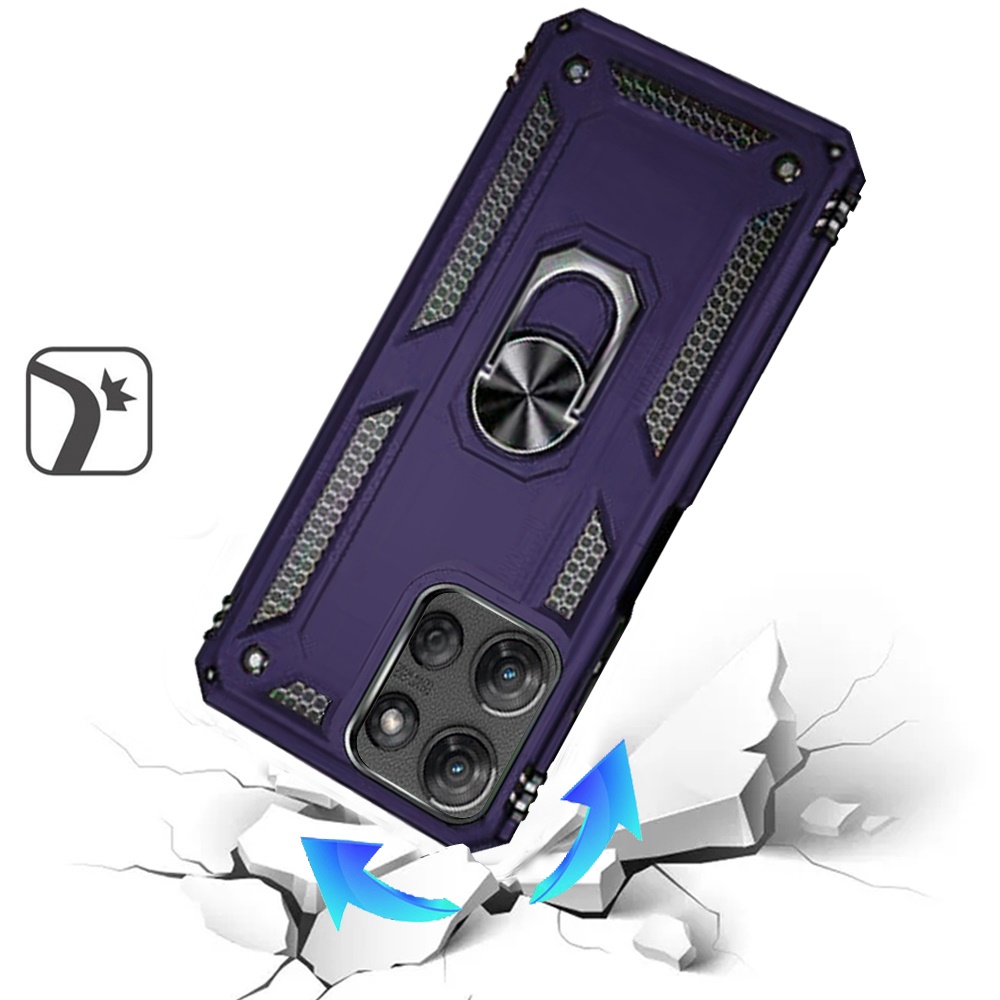 Für Motorola Moto G Stylus 5G 2025 Armor Hybrid 360 Ring Ständer Halter Hülle Cover - Bild 41 von 72