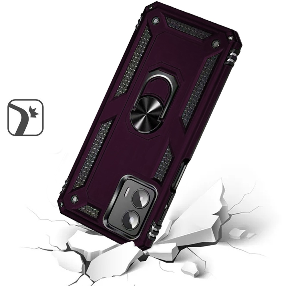 Für Motorola Moto G Stylus 5G 2025 Armor Hybrid 360 Ring Ständer Halter Hülle Cover - Bild 48 von 72