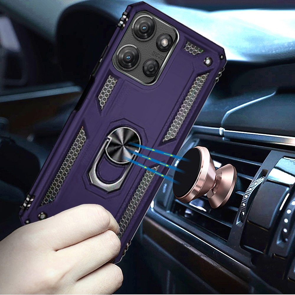 Für Motorola Moto G Stylus 5G 2025 Armor Hybrid 360 Ring Ständer Halter Hülle Cover - Bild 43 von 72