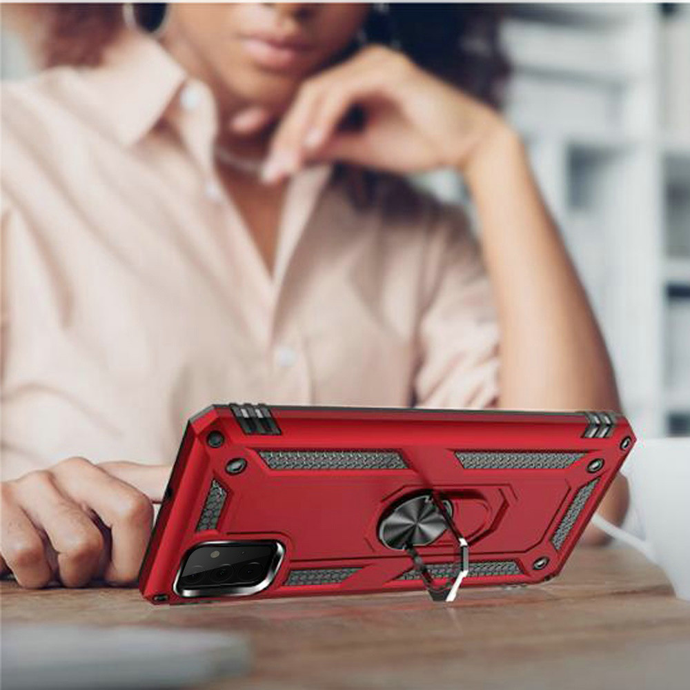 Für Motorola Moto G Stylus 5G 2025 Armor Hybrid 360 Ring Ständer Halter Hülle Cover - Bild 31 von 72