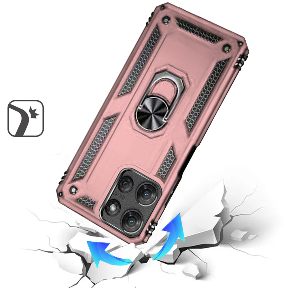 Für Motorola Moto G Stylus 5G 2025 Armor Hybrid 360 Ring Ständer Halter Hülle Cover - Bild 35 von 72