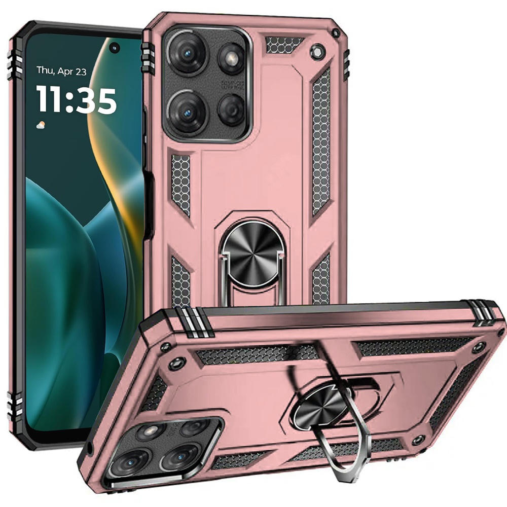 Für Motorola Moto G Stylus 5G 2025 Armor Hybrid 360 Ring Ständer Halter Hülle Cover - Bild 34 von 72