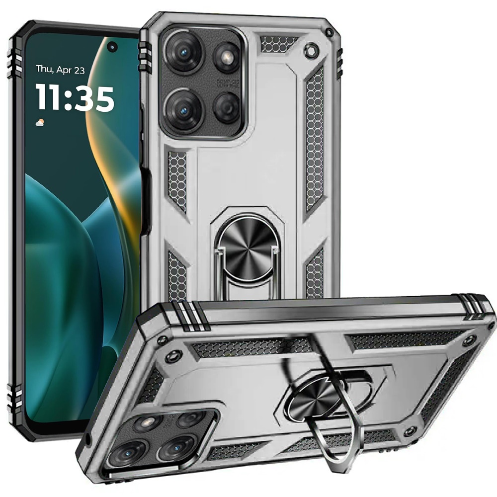 Für Motorola Moto G Stylus 5G 2025 Armor Hybrid 360 Ring Ständer Halter Hülle Cover - Bild 58 von 72