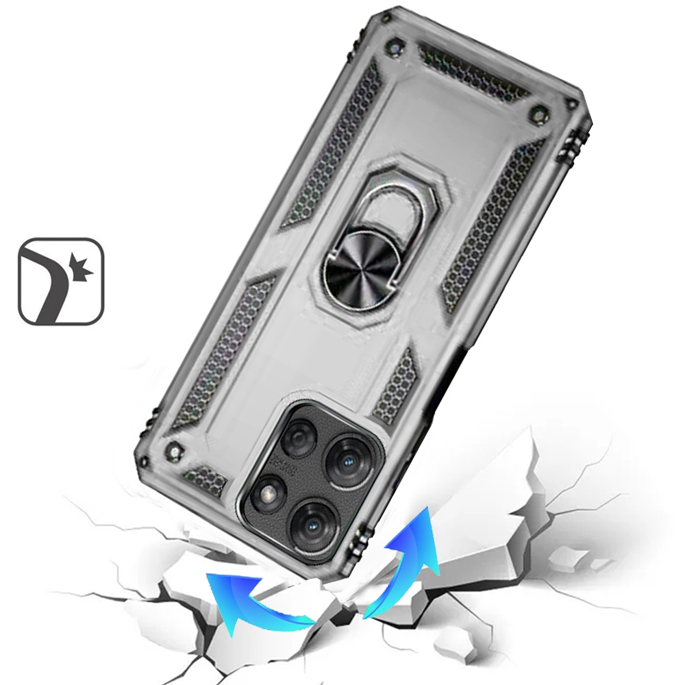 Für Motorola Moto G Stylus 5G 2025 Armor Hybrid 360 Ring Ständer Halter Hülle Cover - Bild 59 von 72