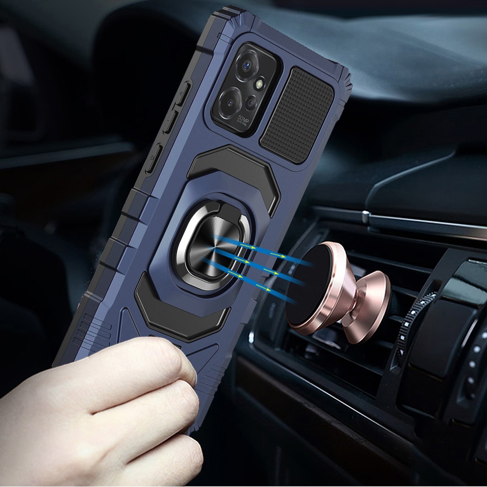 Funda resistente con anillo magnético 2 en 1 híbrido para Motorola Edge+ Plus 2023 - Imagen 18 de 52