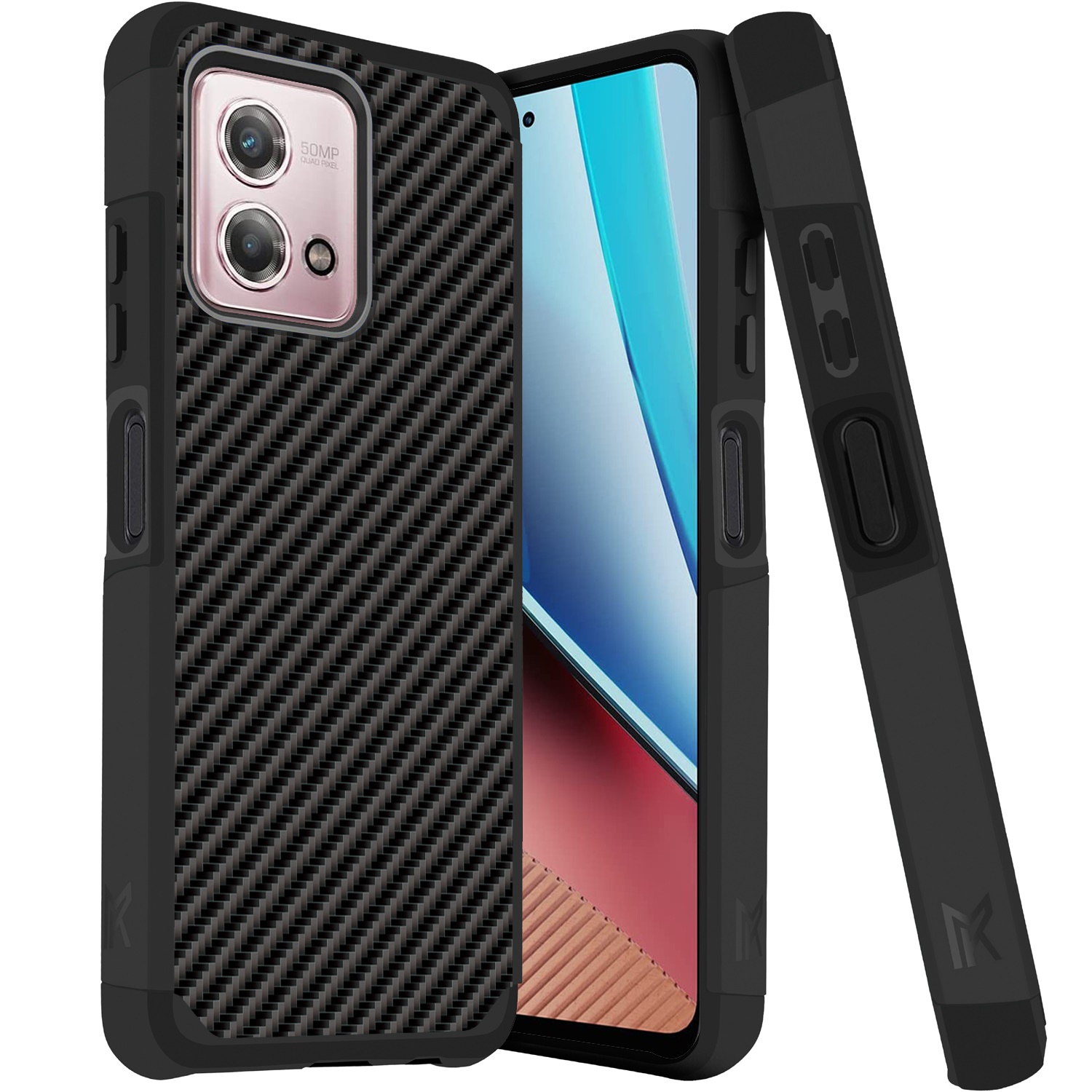 For Motorola Moto G Stylus 4G 2023 Slim 2in1 Hybrid Hard TPU Rubber Case Cover - Picture 54 of 130