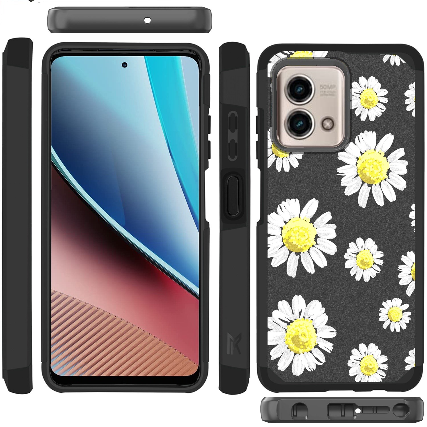 For Motorola Moto G Stylus 4G 2023 Slim 2in1 Hybrid Hard TPU Rubber Case Cover - Picture 32 of 130