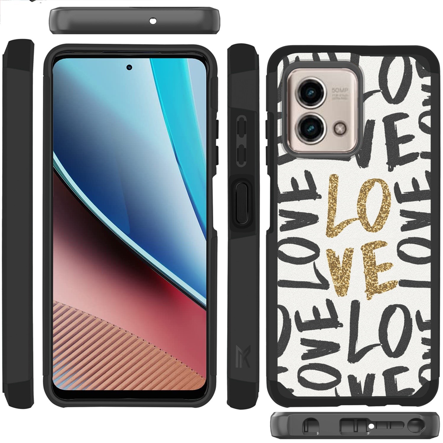 For Motorola Moto G Stylus 4G 2023 Slim 2in1 Hybrid Hard TPU Rubber Case Cover - Picture 21 of 130