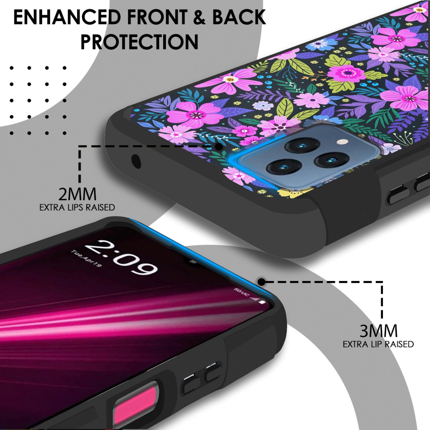 For Motorola Moto G Stylus 4G 2023 Slim 2in1 Hybrid Hard TPU Rubber Case Cover - Picture 52 of 130